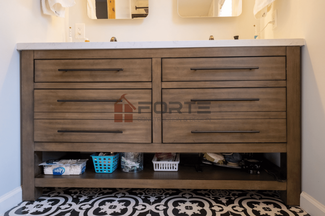 Three Bathrooms and Partial Kitchen Remodeling